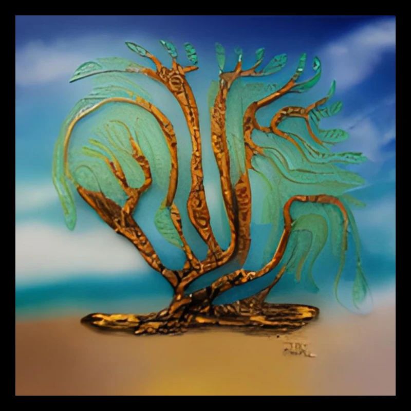 Alter Baum im Sommer