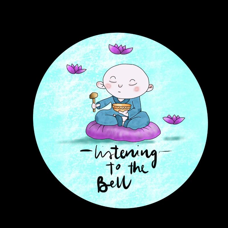 Buddha mit Klangschale