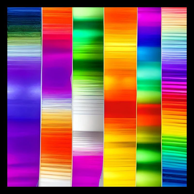 mix of crazy vertical colours
