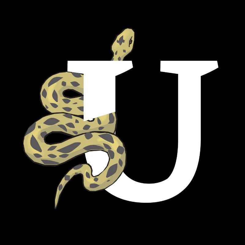 Buchstabe u Schlange