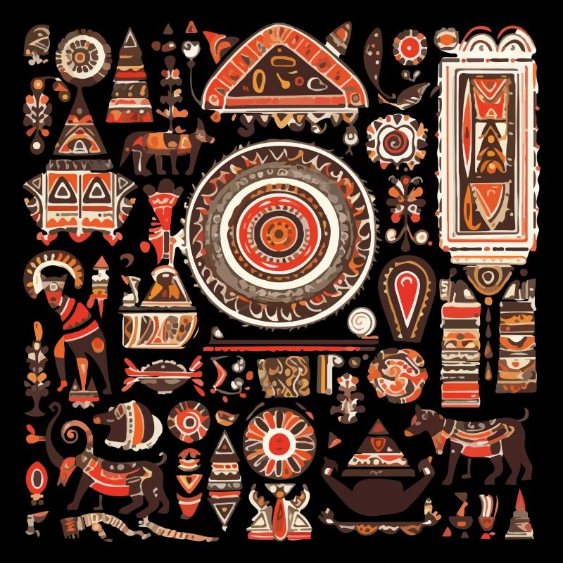 Afrikanische Folklore