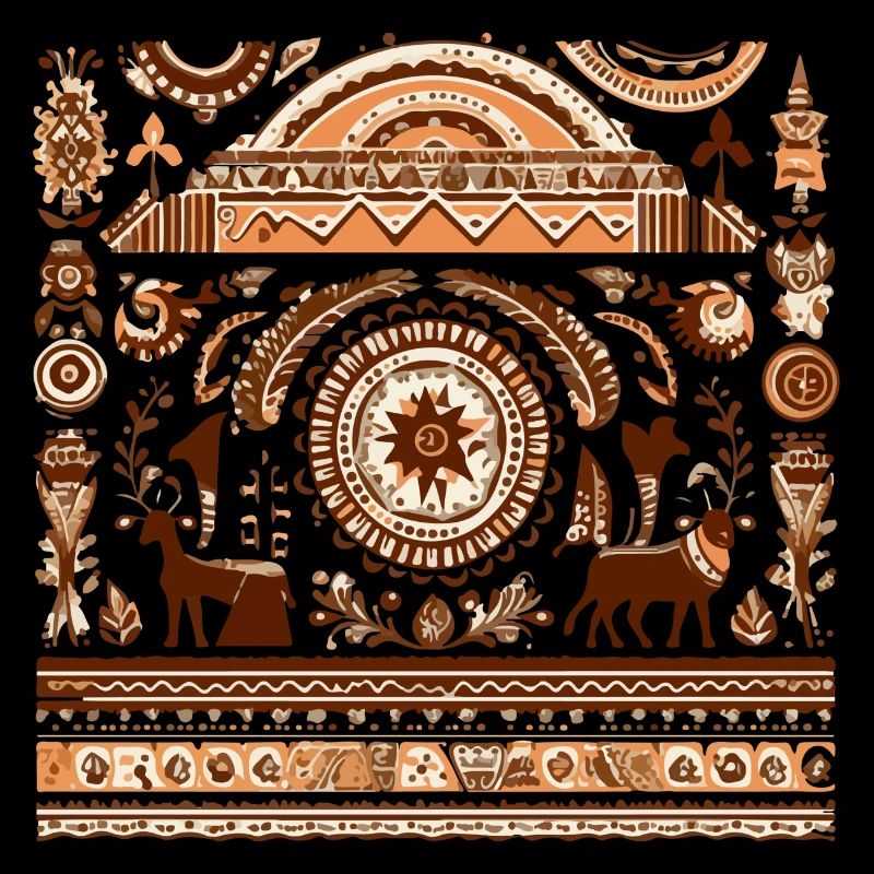 Afrikanische Folklore