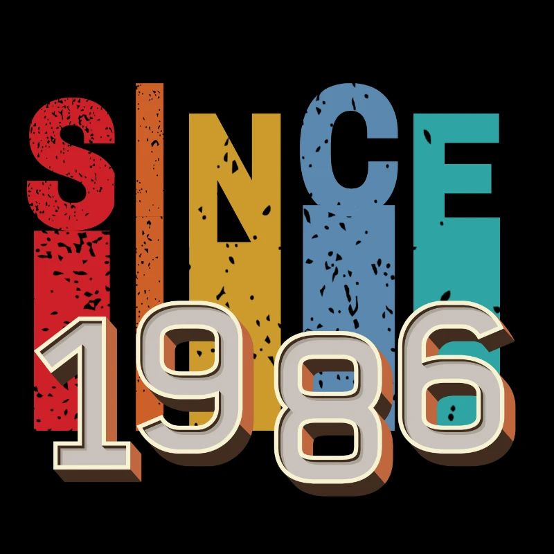 Since 1986 retro