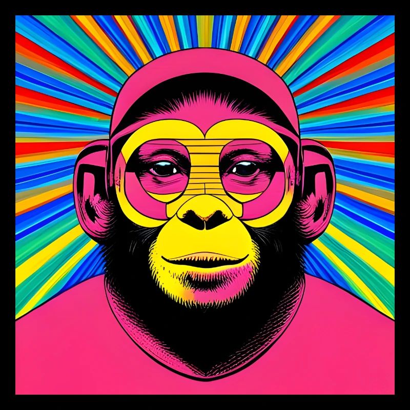 Pink monkey