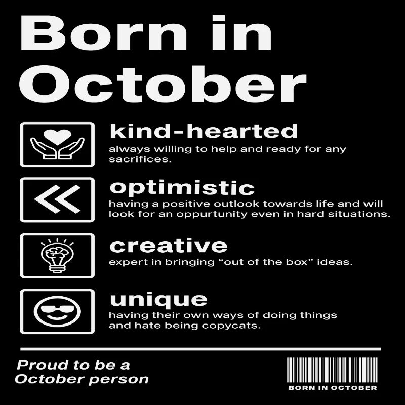 Born in October