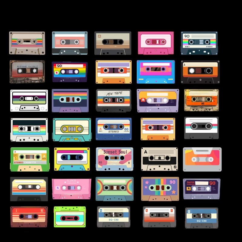 Cassettes rétro