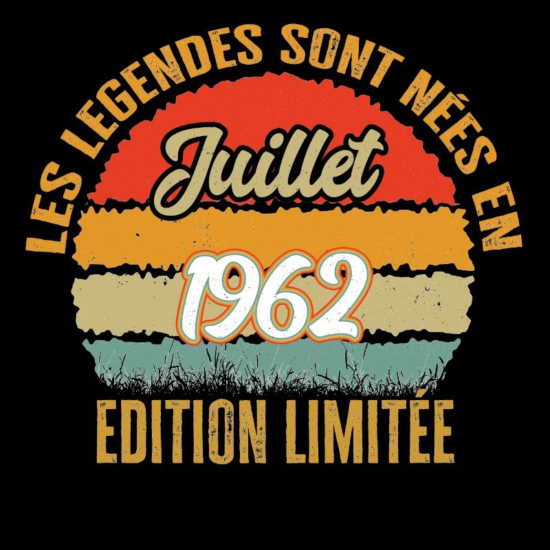 Légendes sont née en juillet 1962 édition limitée