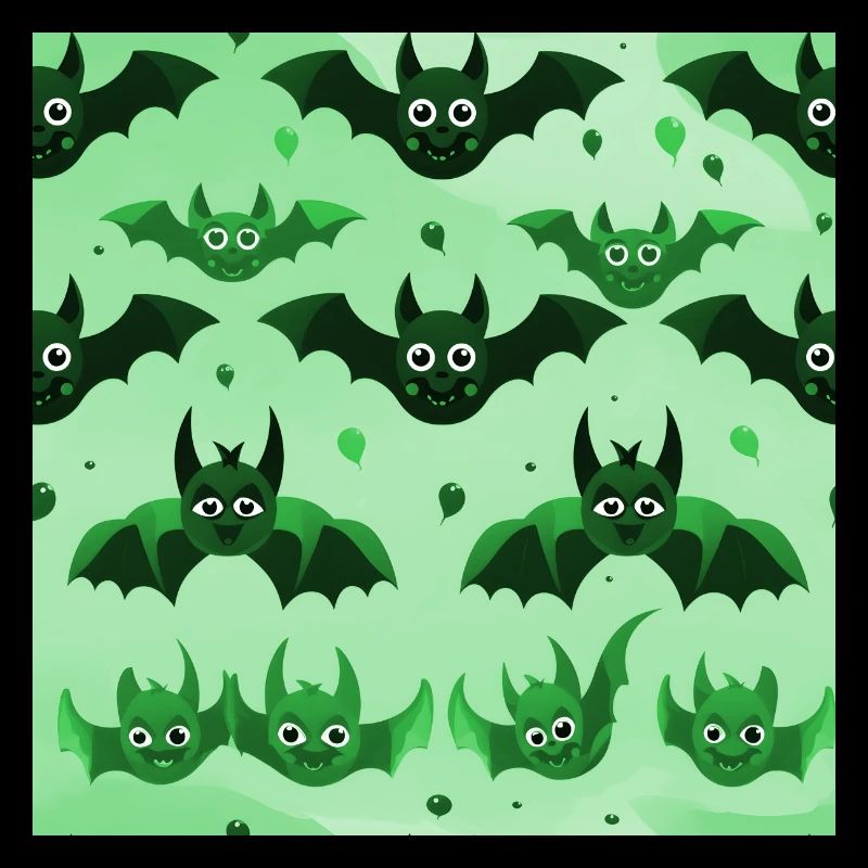 Comic Bat Brigade: Collection de chauves-souris mignonnes