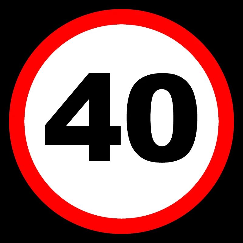 40/ Geschwindigkeit Design