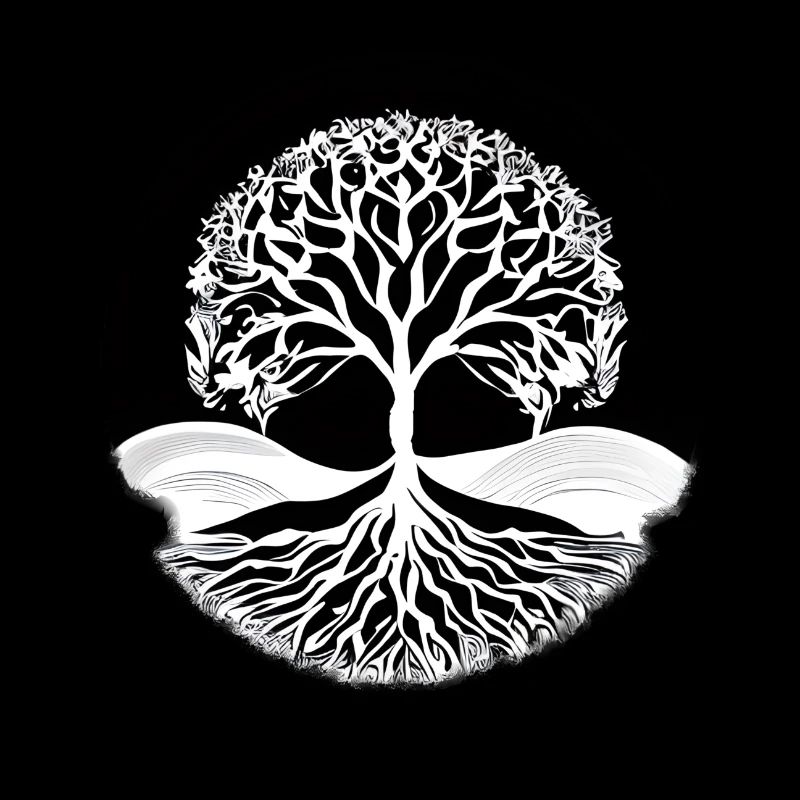 Lebensbaum Meditation Baum des Lebens Yoga