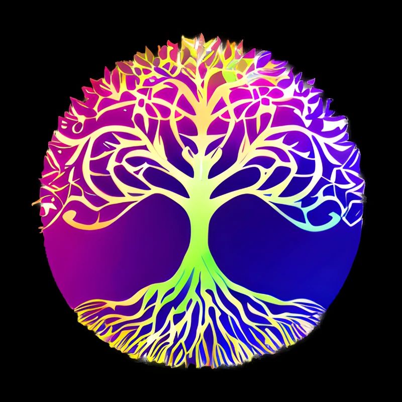 Lebensbaum Yoga Meditation Baum des Lebens