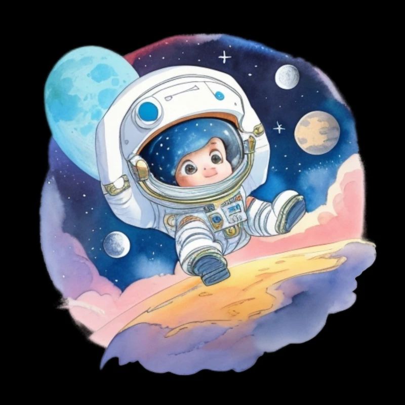 Bébé astronaute