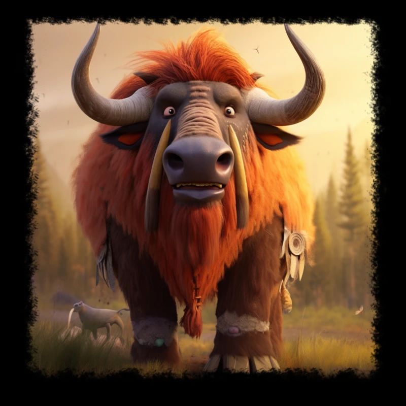 Cooles Bison