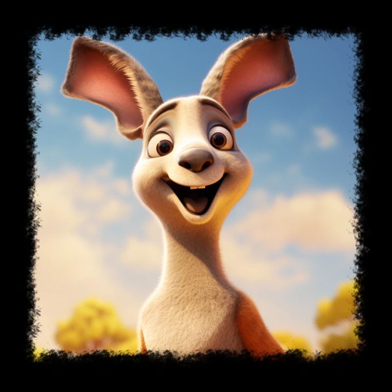 cute kangaroo