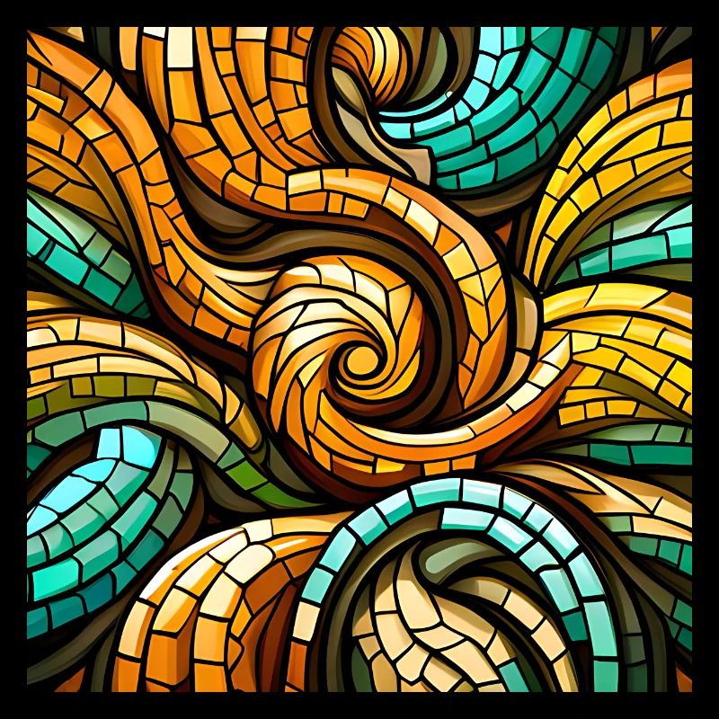 Mosaïque de Triskelion