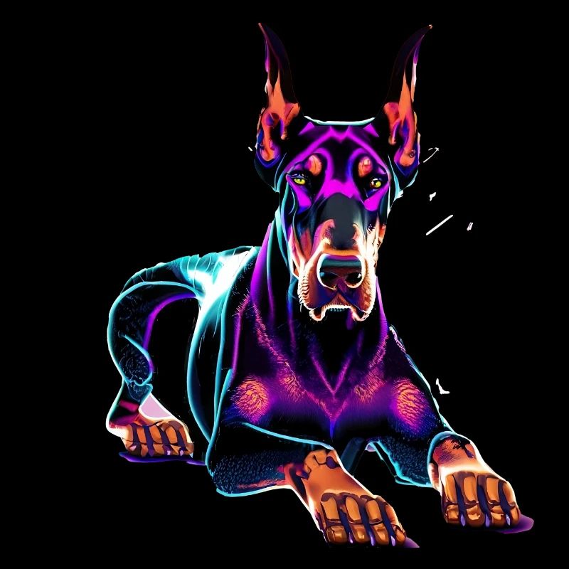 Dobermann Synthwave