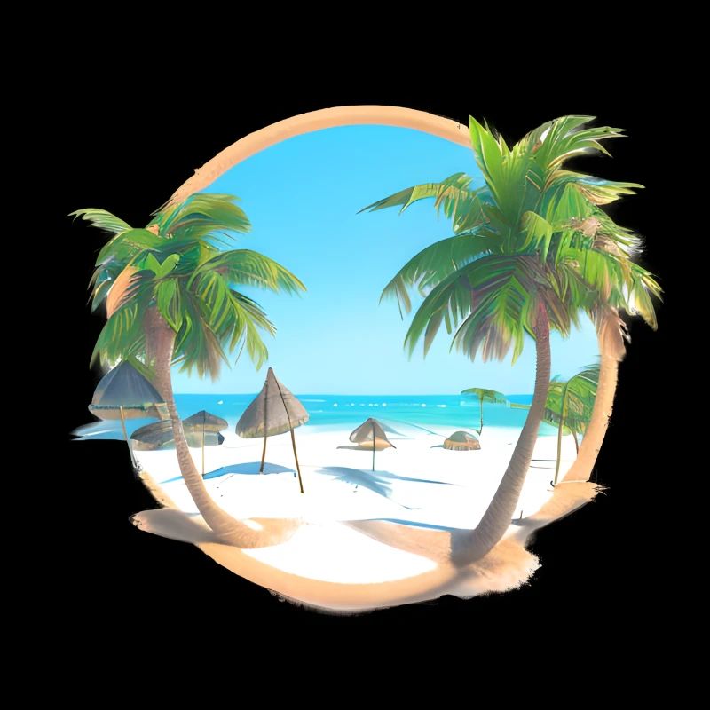 Vacances d’été Plage Palm Islands Island Sun Palm Tree