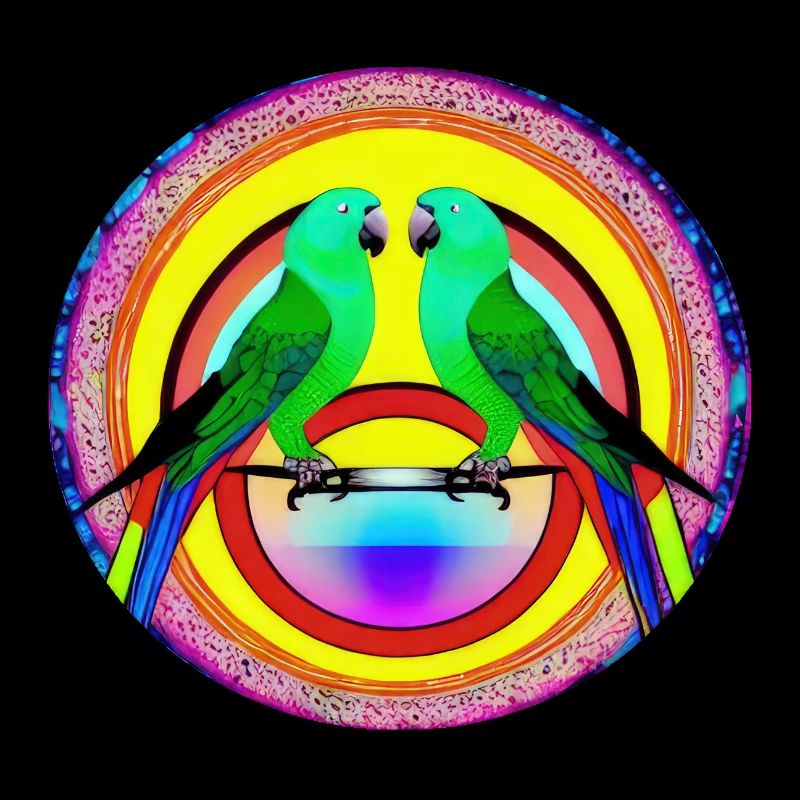 Beautiful Bright Parrot |