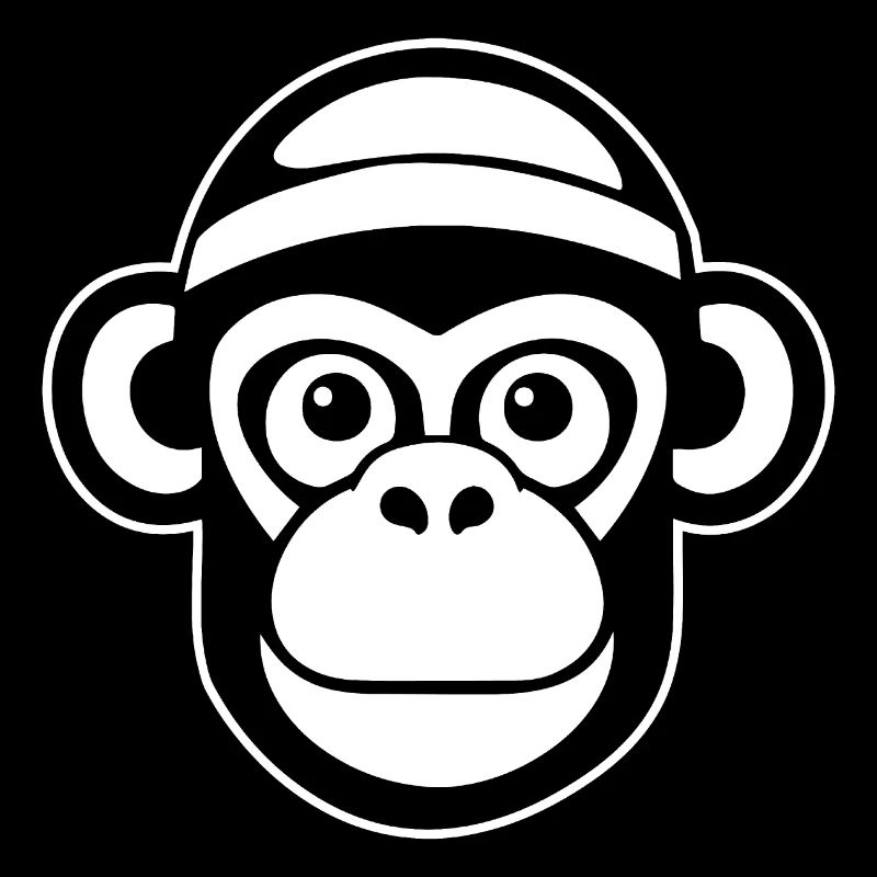 Singe Singe Visage de Singe Jungle