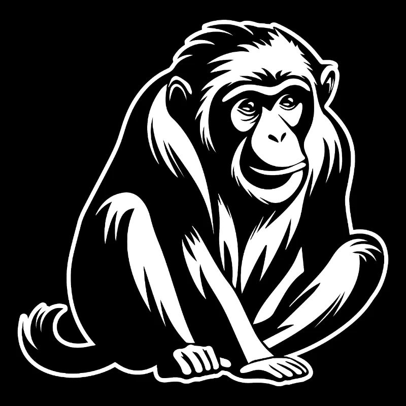 Singe Singe Visage de Singe Jungle