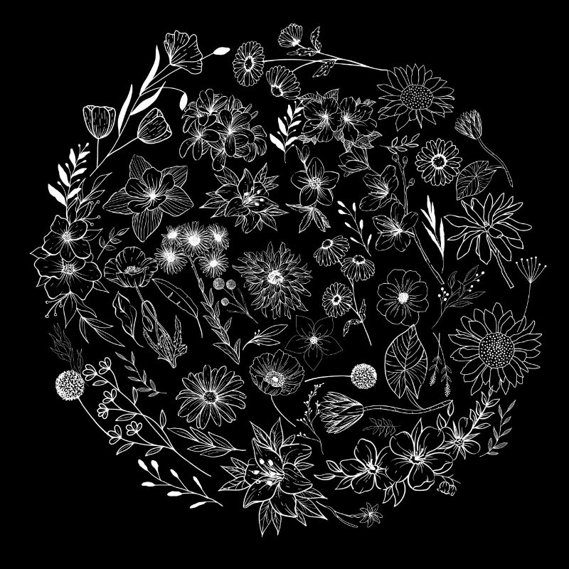 Minimalist flower
