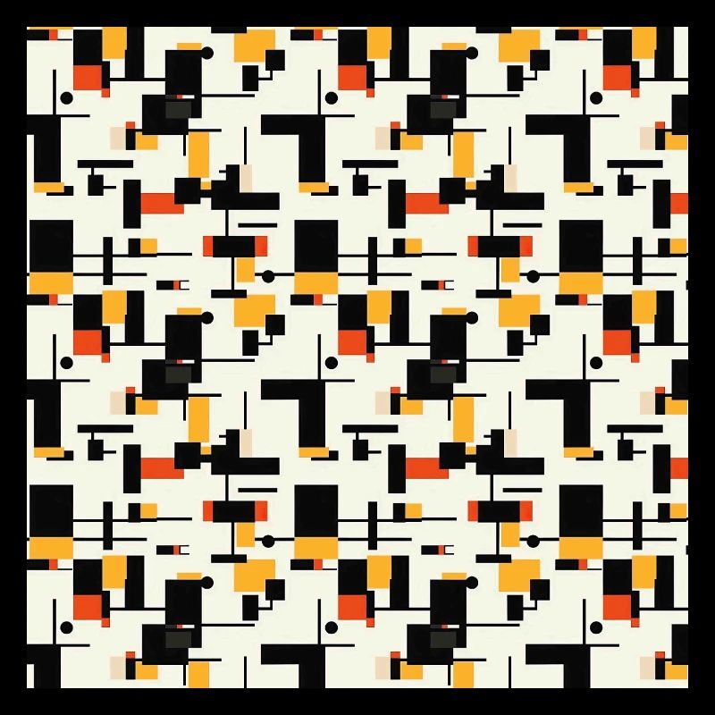 Formes abstraites de motifs répétitifs géométriques sans soudure
