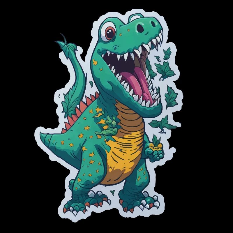 Dinosaures drôle cool