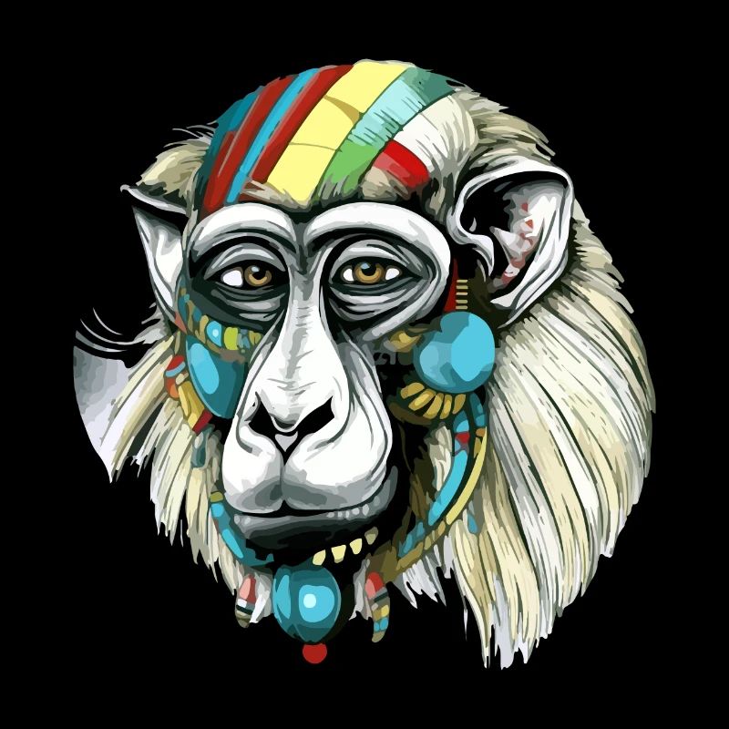 Kika der Mandrill
