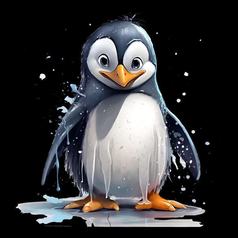 Lustiger Pinguin