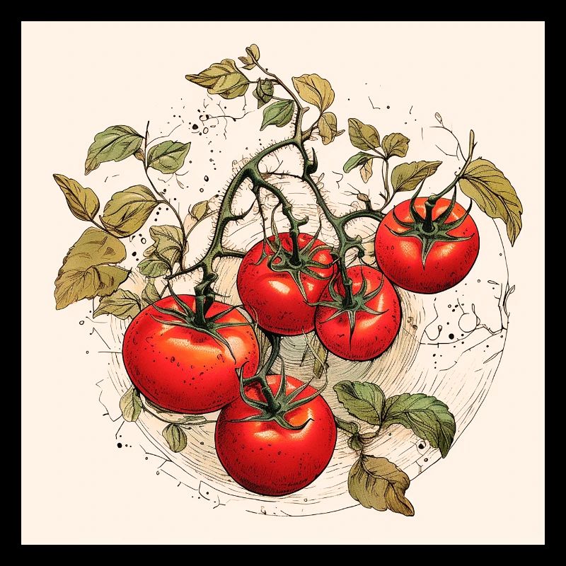 Tomatoes gardening garden