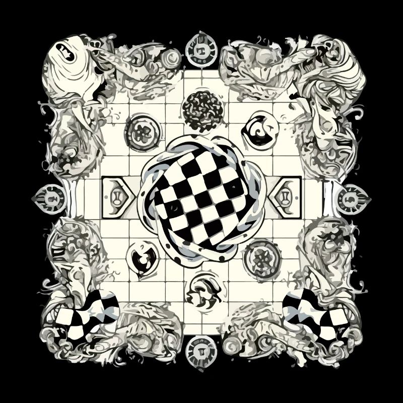 Alien Chessboard No. 3