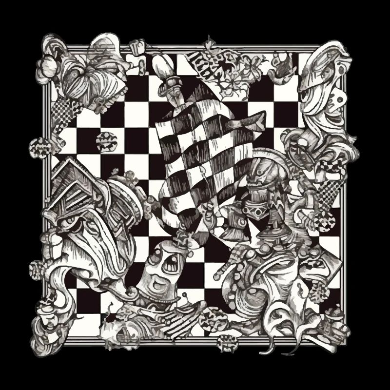 Abstraction Echiquéenne n°1