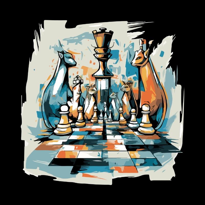 Katzen und Schach