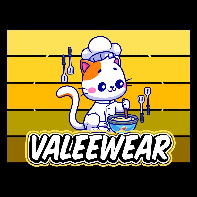 Valeewear - Katze als Sternekoch