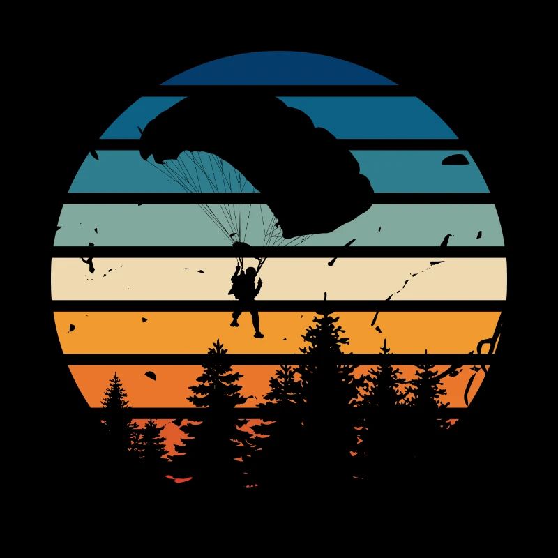 Parachute rétro