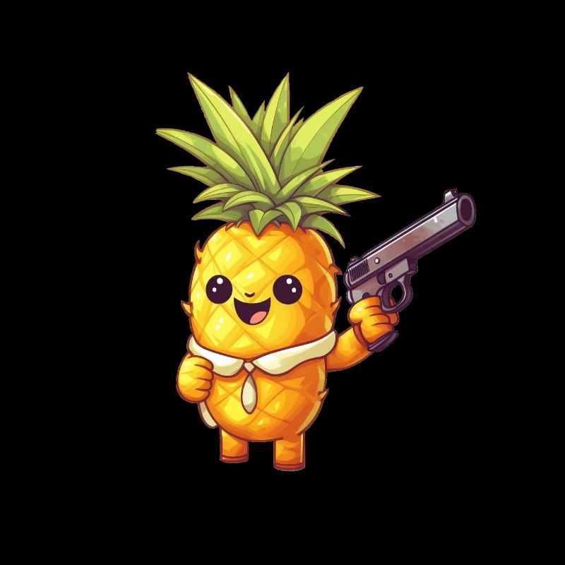 Angriffslustige Ananas