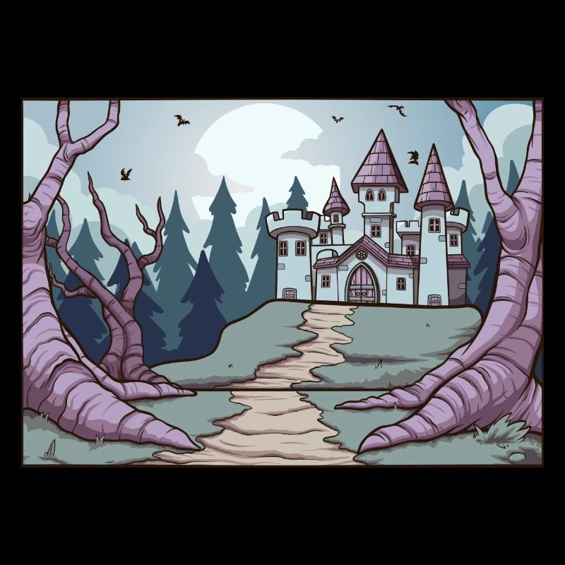 Halloween Dracula Vampire Mansion