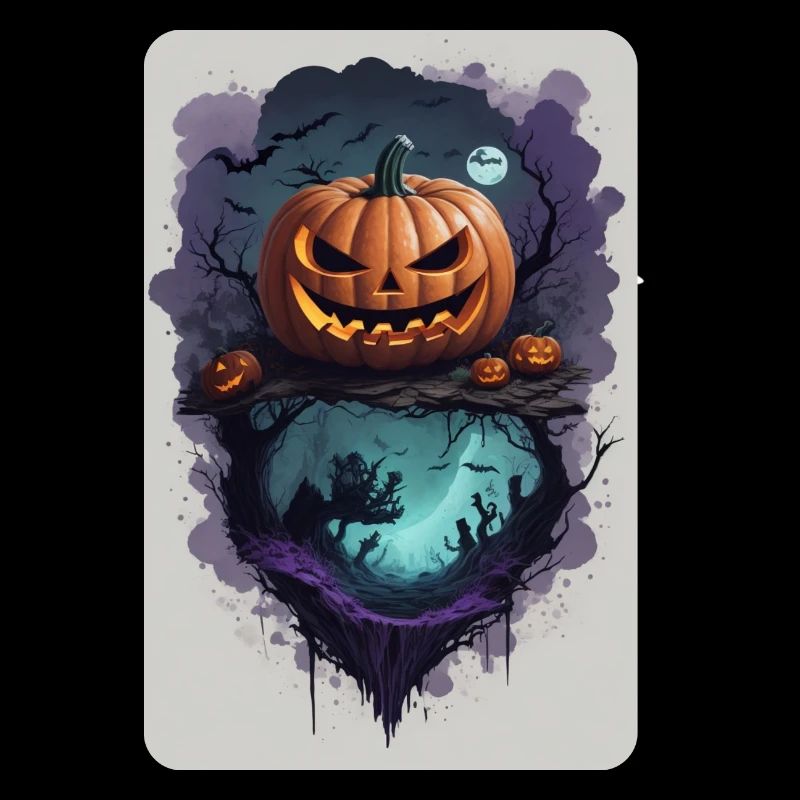 Kürbis Angst gruselig grausam dunkel