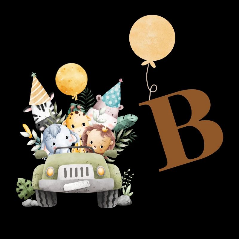 Buchstabe B Safari