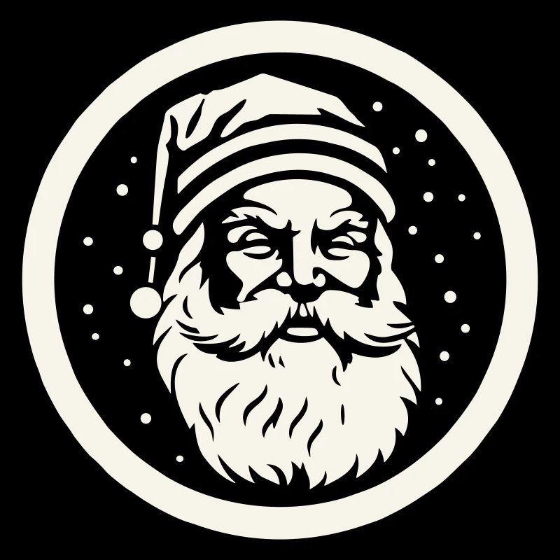 Fröhlicher Weihnachtsmann