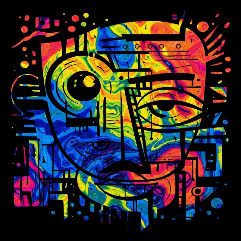 Graffiti Street Art Spray Vintage Stencil Retro