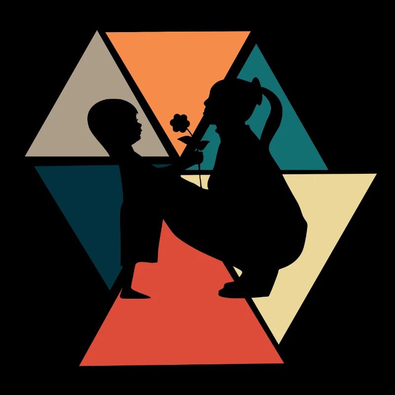 Vintage Retro Mama - Mama Geschenkidee