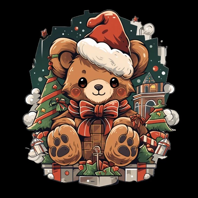 christmas teddy 2