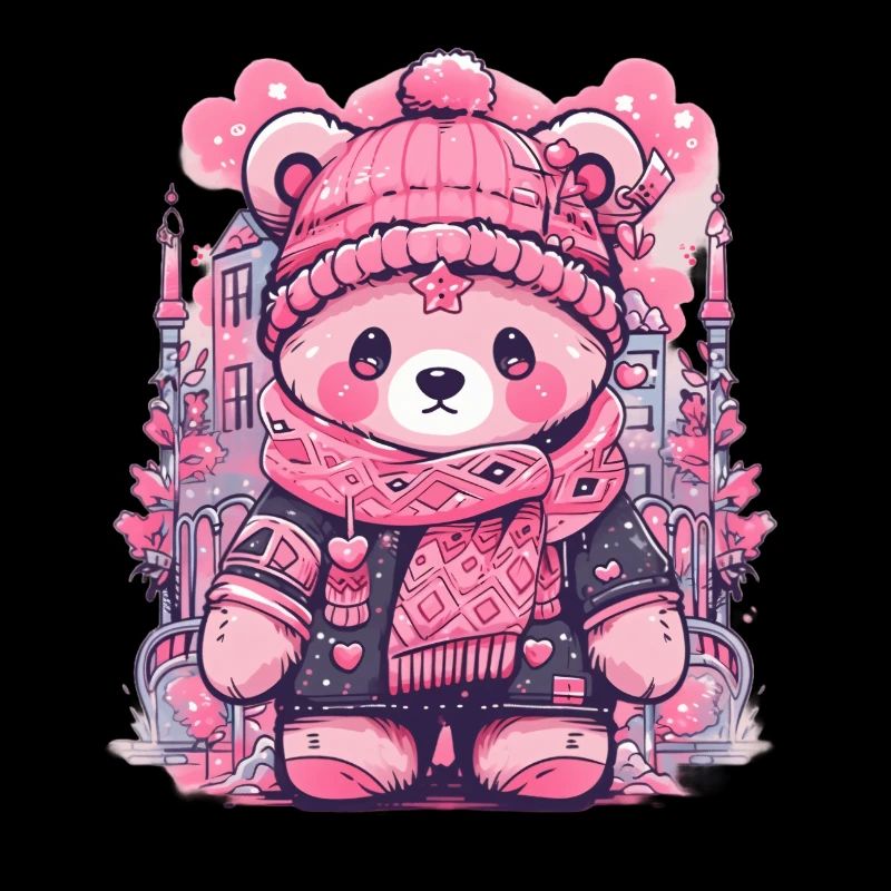 Pink Teddy 3