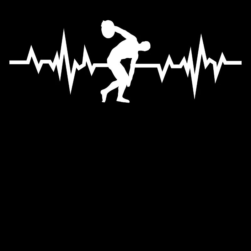 Diskuswurf Herzschlag