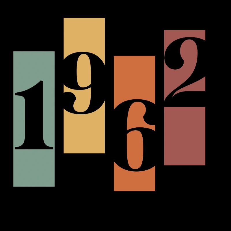 1962 Vintage Retro