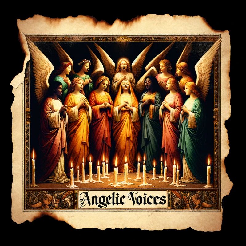 Chœur d’anges à la lueur des bougies