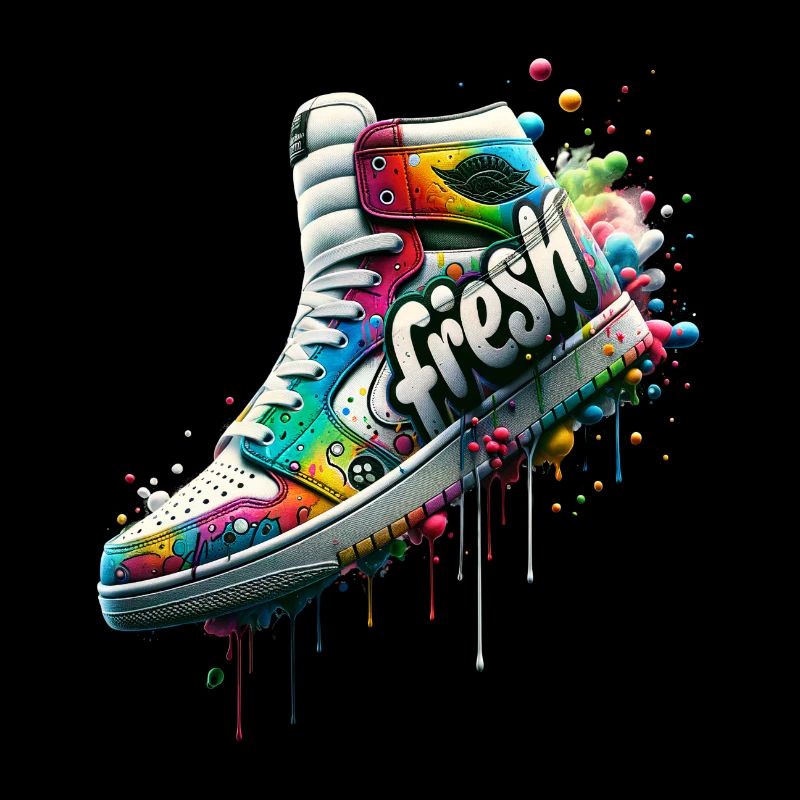Graffiti Sneaker Splash