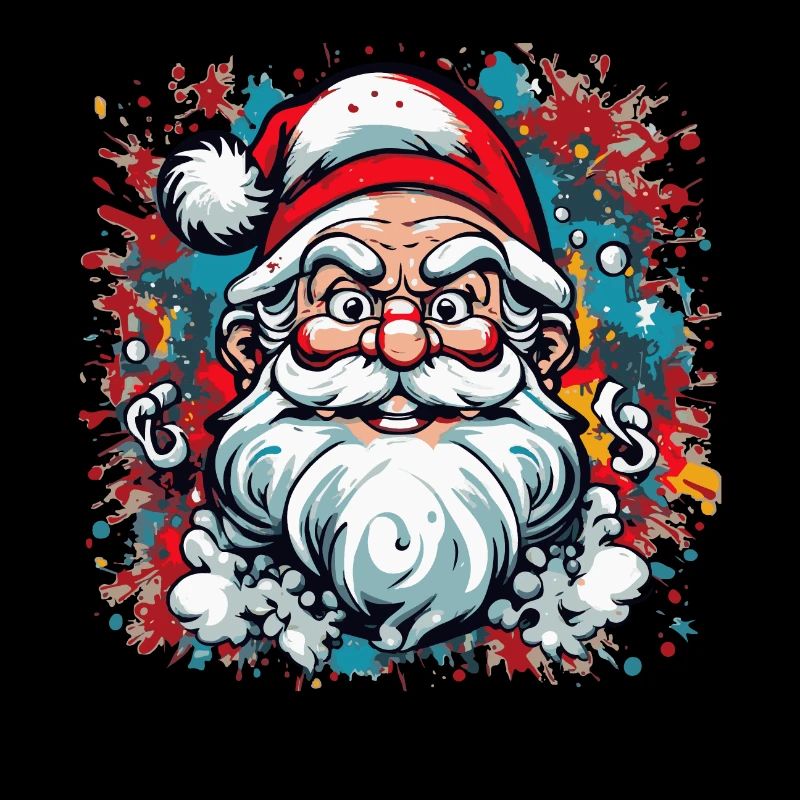 Santa Claus Santa Claus Red Hat White Beard