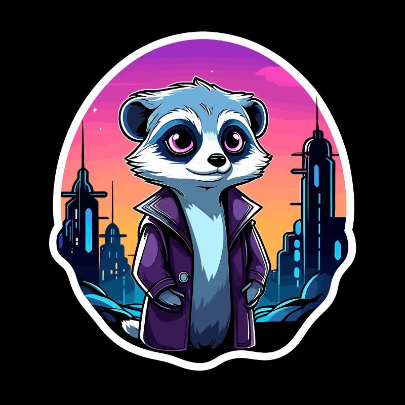 Erdmännchen Zeichnung